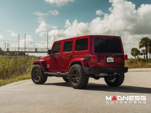Jeep Wrangler JK Custom Wheels - HF-5 by Vossen - Satin Bronze